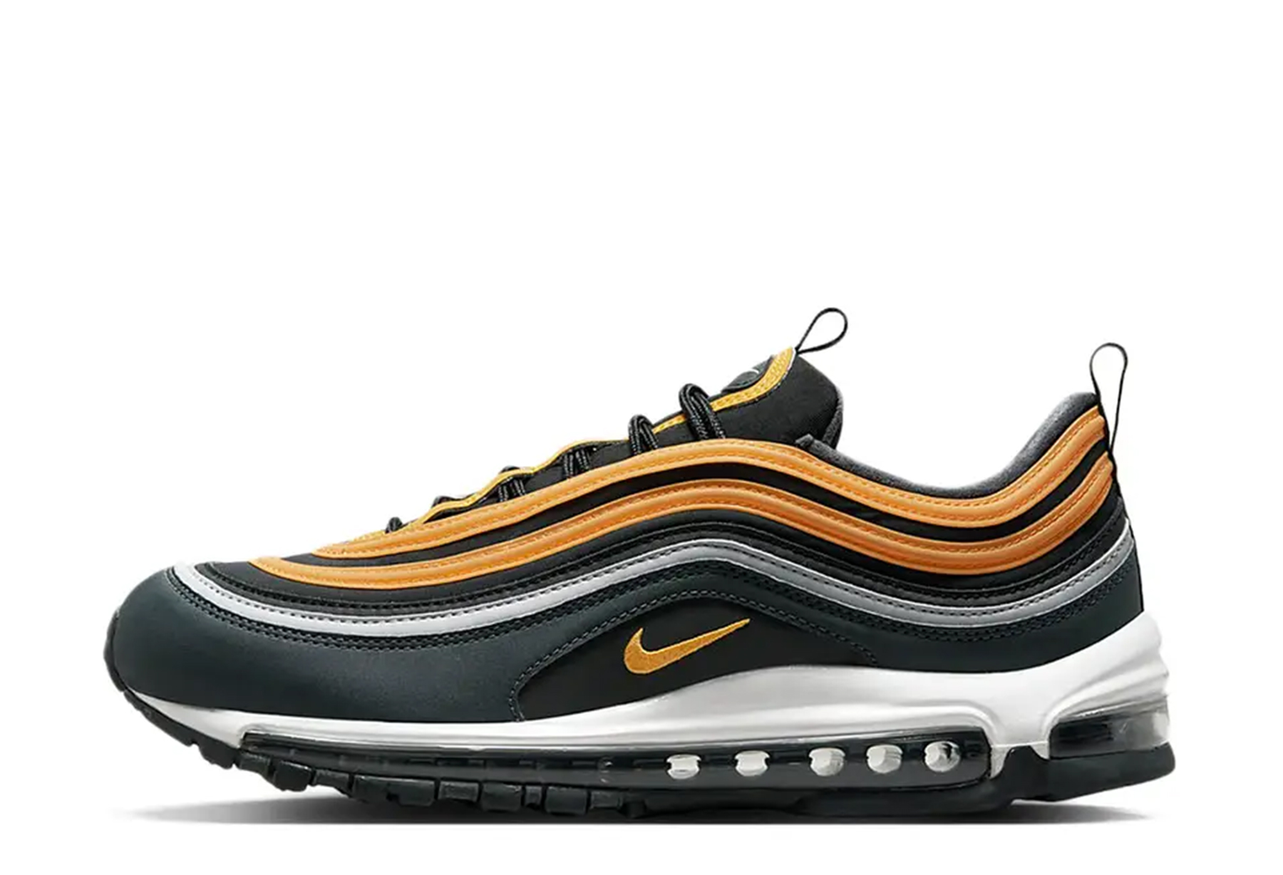 Nike Air Max 97 Black University Gold Green (2022) BLACK/UNIVERSITY GOLD/GREEN sneaker – authenticated on KLEKT