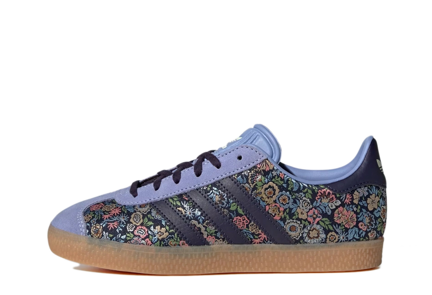 Adidas x Liberty London Gazelle GS 'Blue' (2025) Navy/Multi/Gum sneaker – authenticated on KLEKT