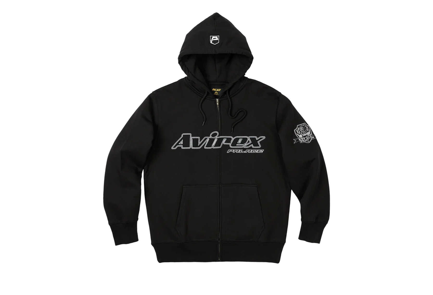 Palace Arivex Zip Hood Black (FW23) BLACK sneaker – authenticated on KLEKT