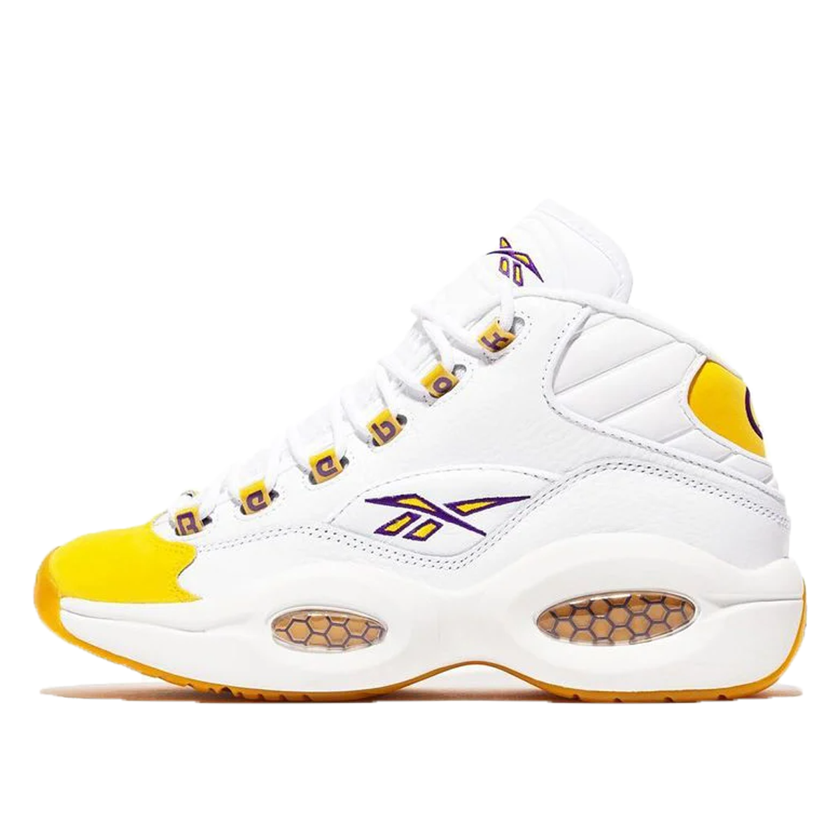 Reebok Question Mid Yellow Toe (2020) sneaker – authenticated on KLEKT
