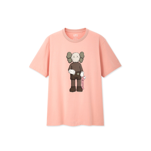 Uniqlo x Kaws T-Shirt Pink (SS19)