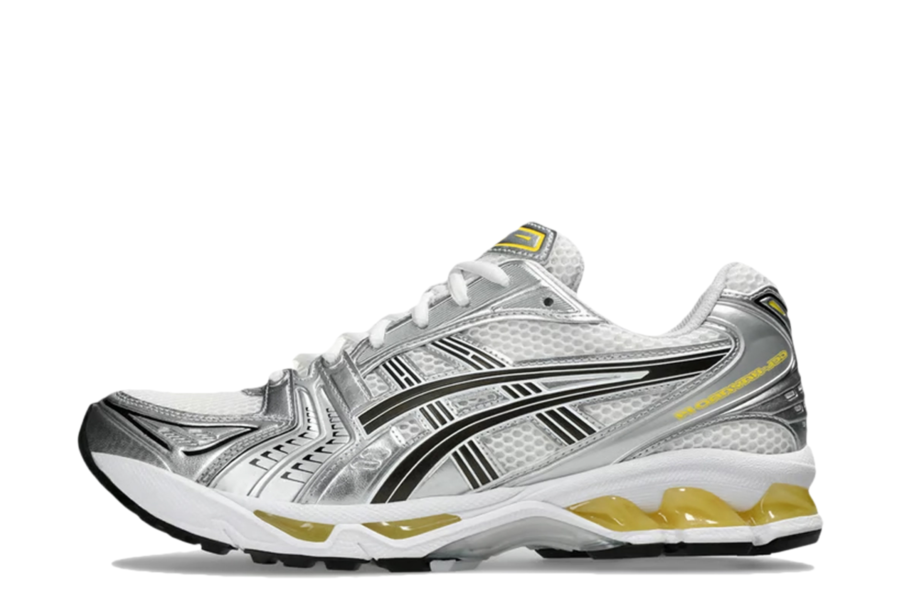 Asics Gel-Kayano 14 'White Tai Chi Yellow' (2024) White Tai Chi Yellow/Grey sneaker – authenticated on KLEKT