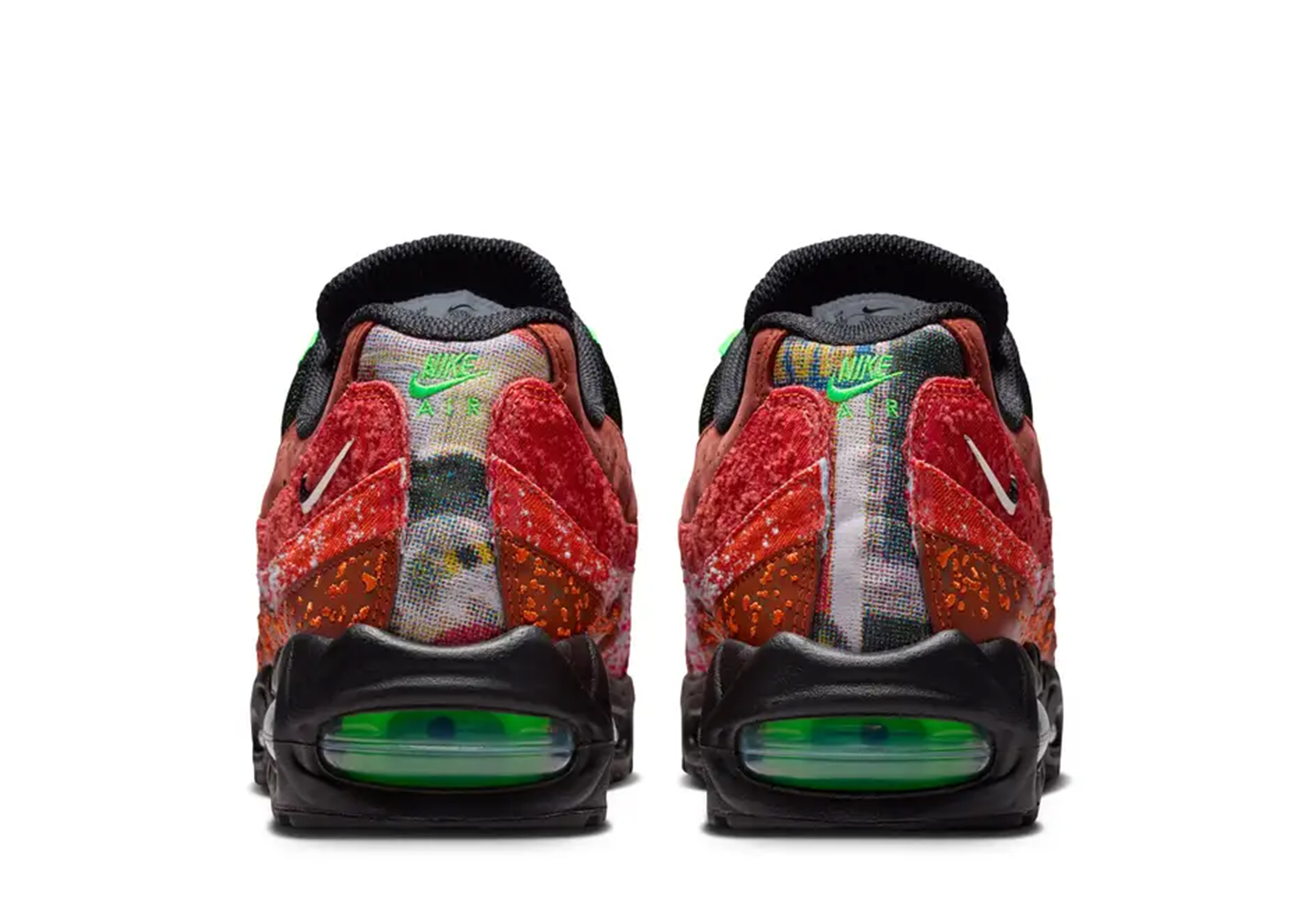 Nike Air Max 95 'Hong Kong' – Family Reunion Pack (2026) Cinnamon/Metallic Silver/Black/Voltage Green/Light Crimson/Safety Orange sneaker – authenticated on KLEKT