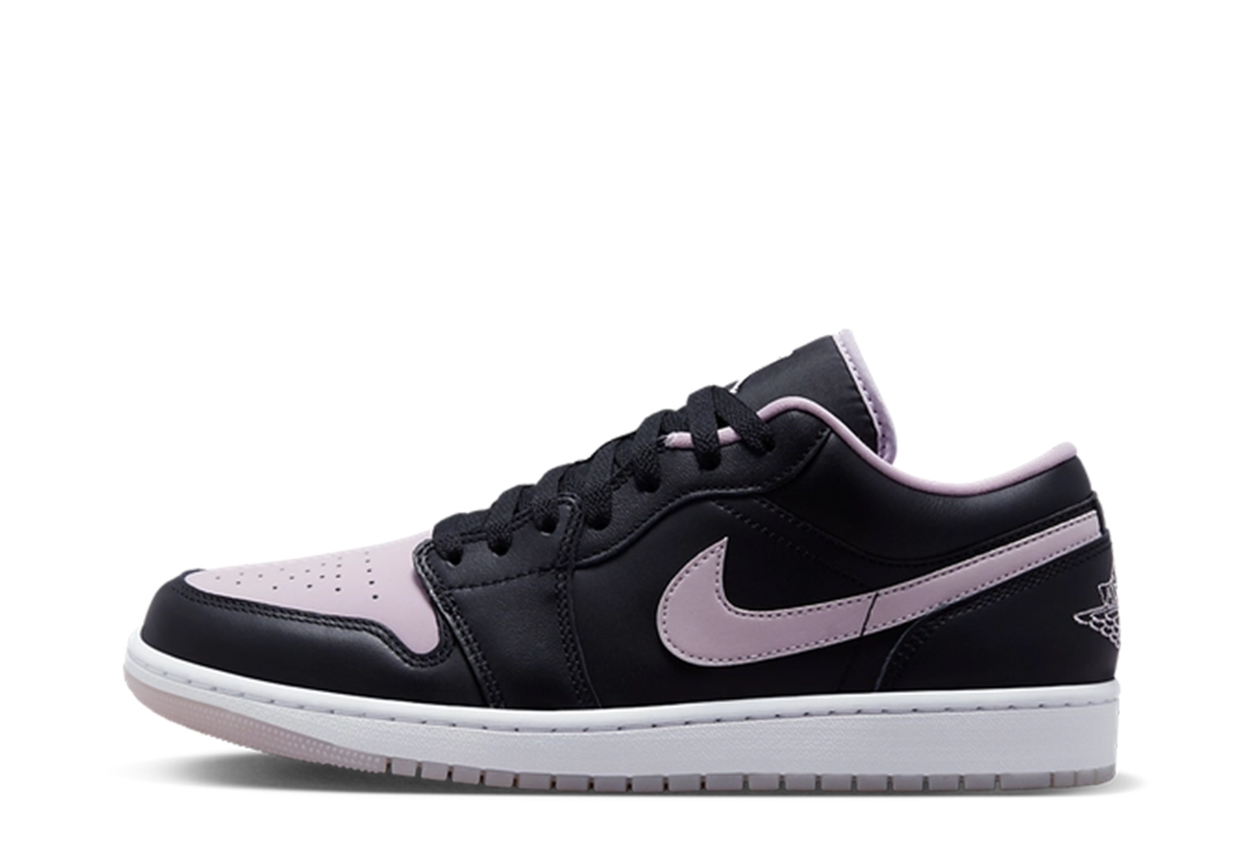 Air Jordan 1 Low SE 'Black Iced Lilac' (2023) Black/Iced Lilac/White sneaker – authenticated on KLEKT