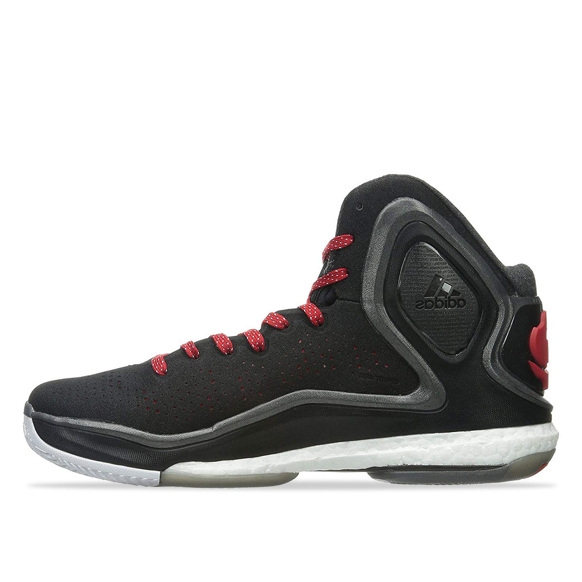 Adidas D Rose V 5 Boost 'Core Black' (2014) Black / Grey / Red sneaker – authenticated on KLEKT