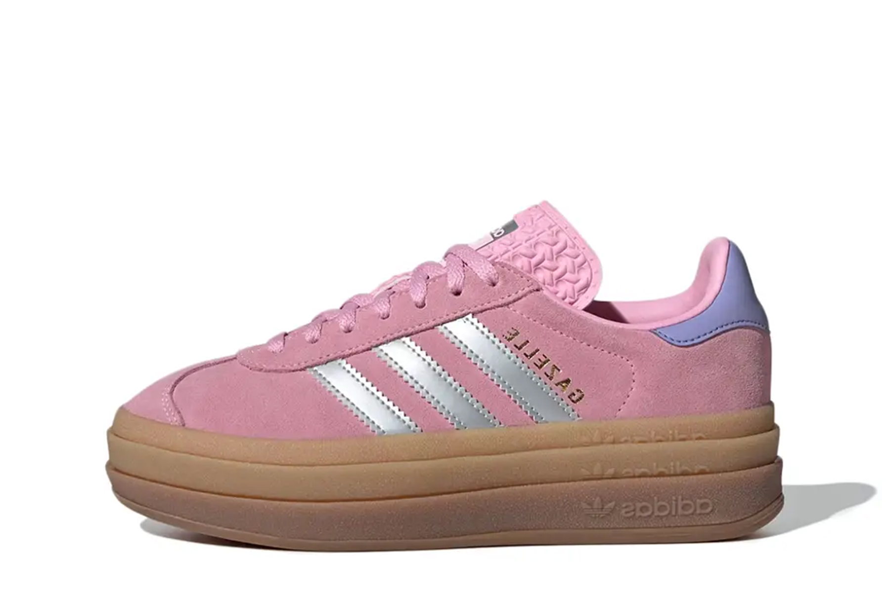 Adidas Gazelle Bold GS 'True Pink Silver' (2024) PINK SILVER sneaker – authenticated on KLEKT