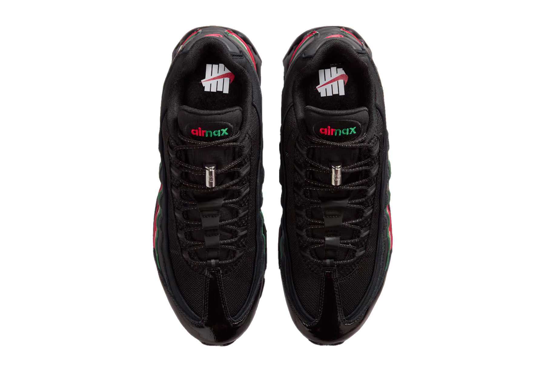 Nike x Undefeated Air Max 95 'Black' (2025) BLACK/RED sneaker – authenticated on KLEKT