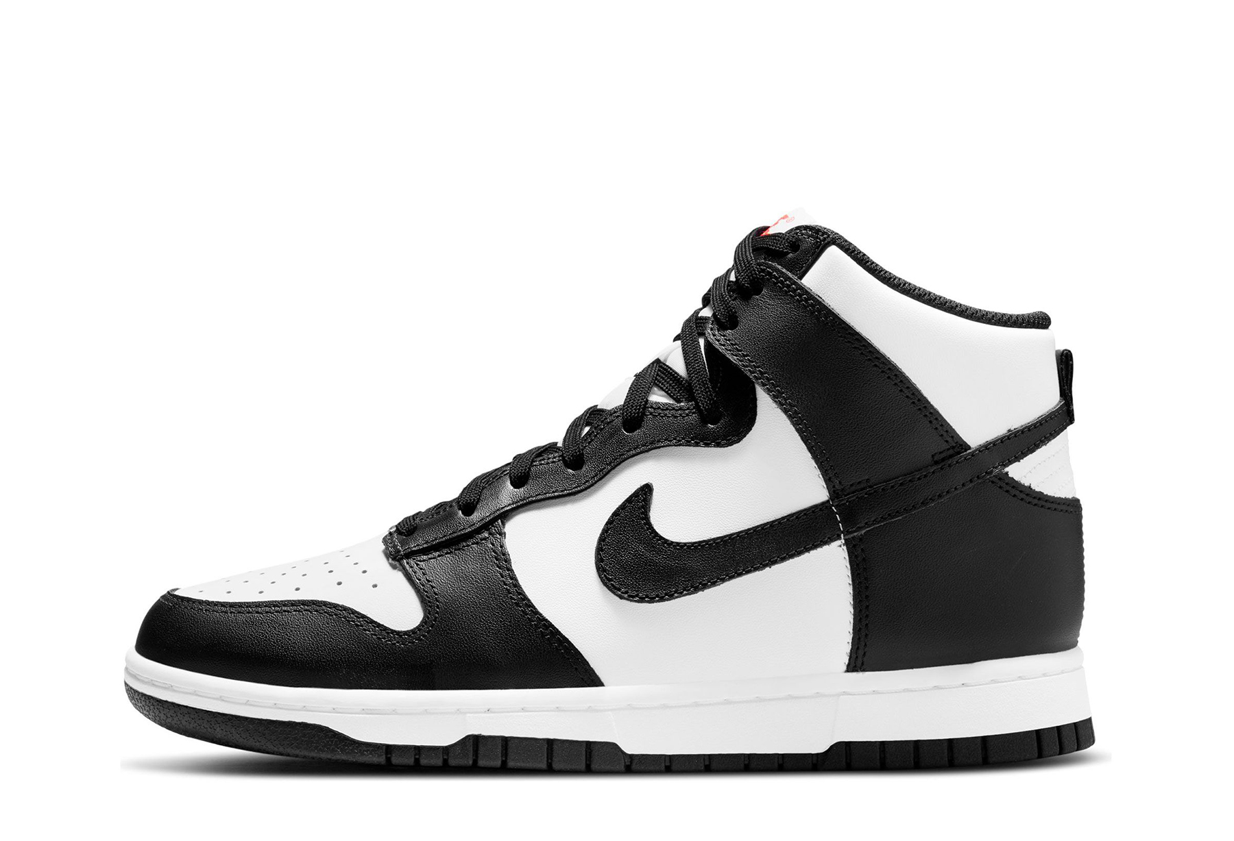 Nike Dunk High WMNS 'Black White' (2021) BLACK/WHITE sneaker – authenticated on KLEKT