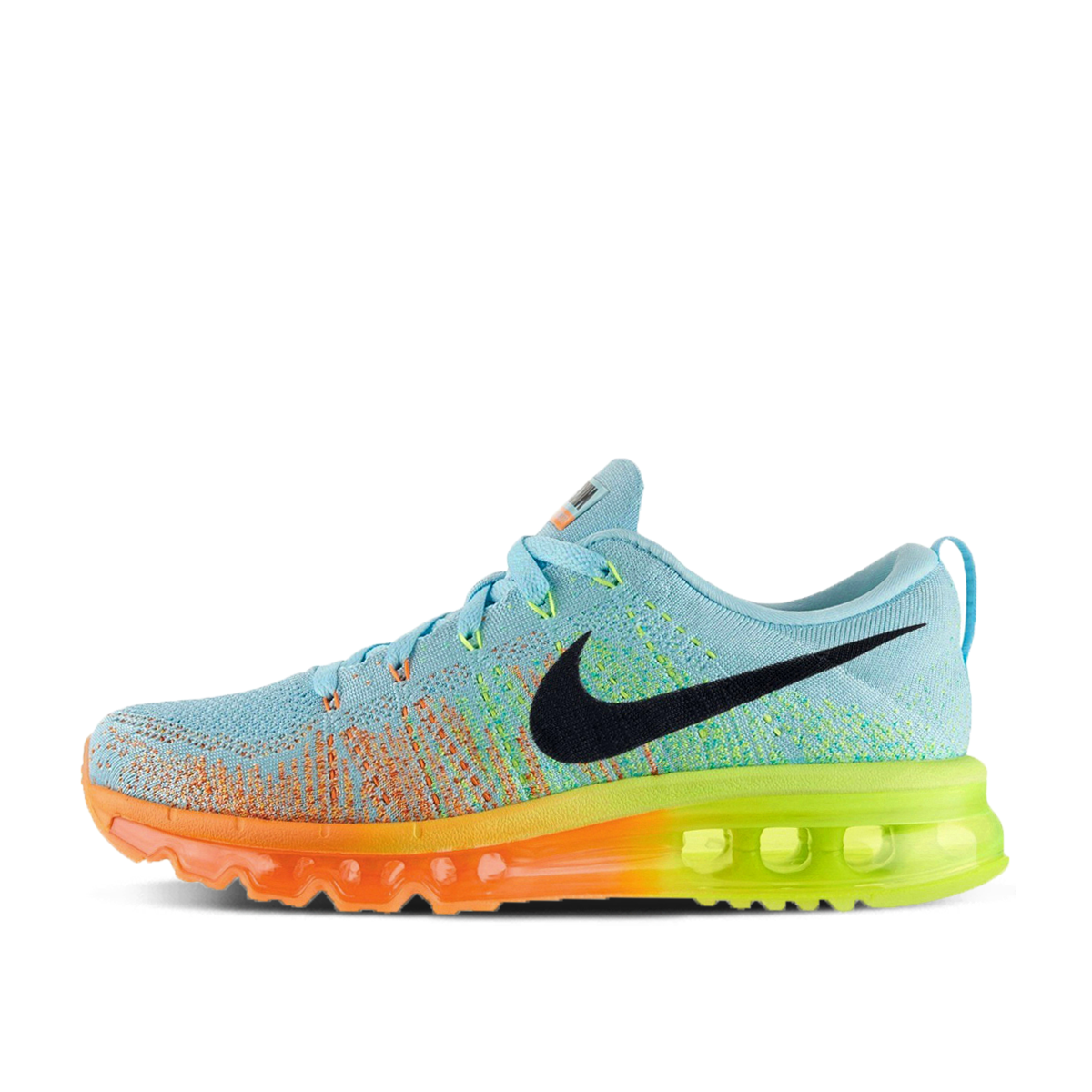 Nike WMNS Flyknit Air Max Glacier Ice Atomic Orange (2014) sneaker – authenticated on KLEKT