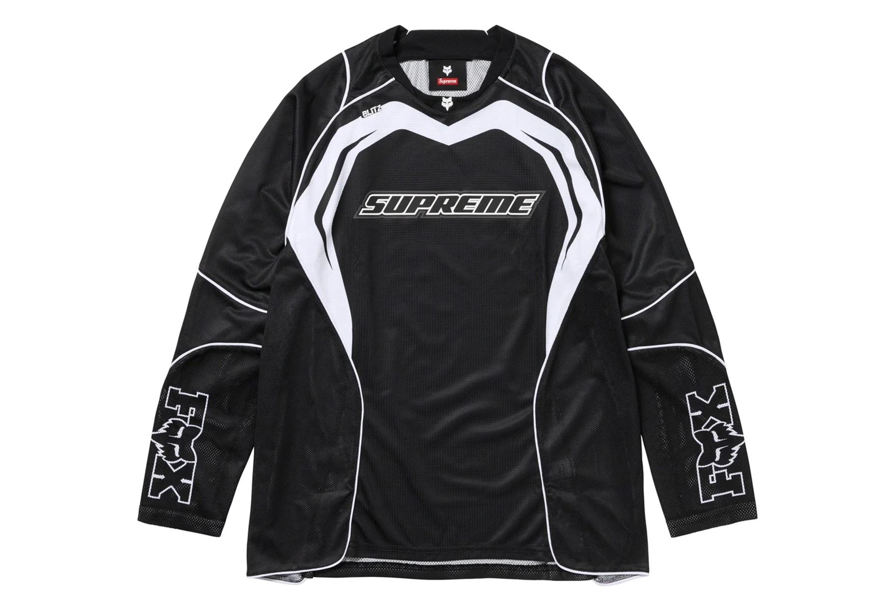 Supreme x Fox Racing Jersey Black (FW23) BLACK sneaker – authenticated on KLEKT