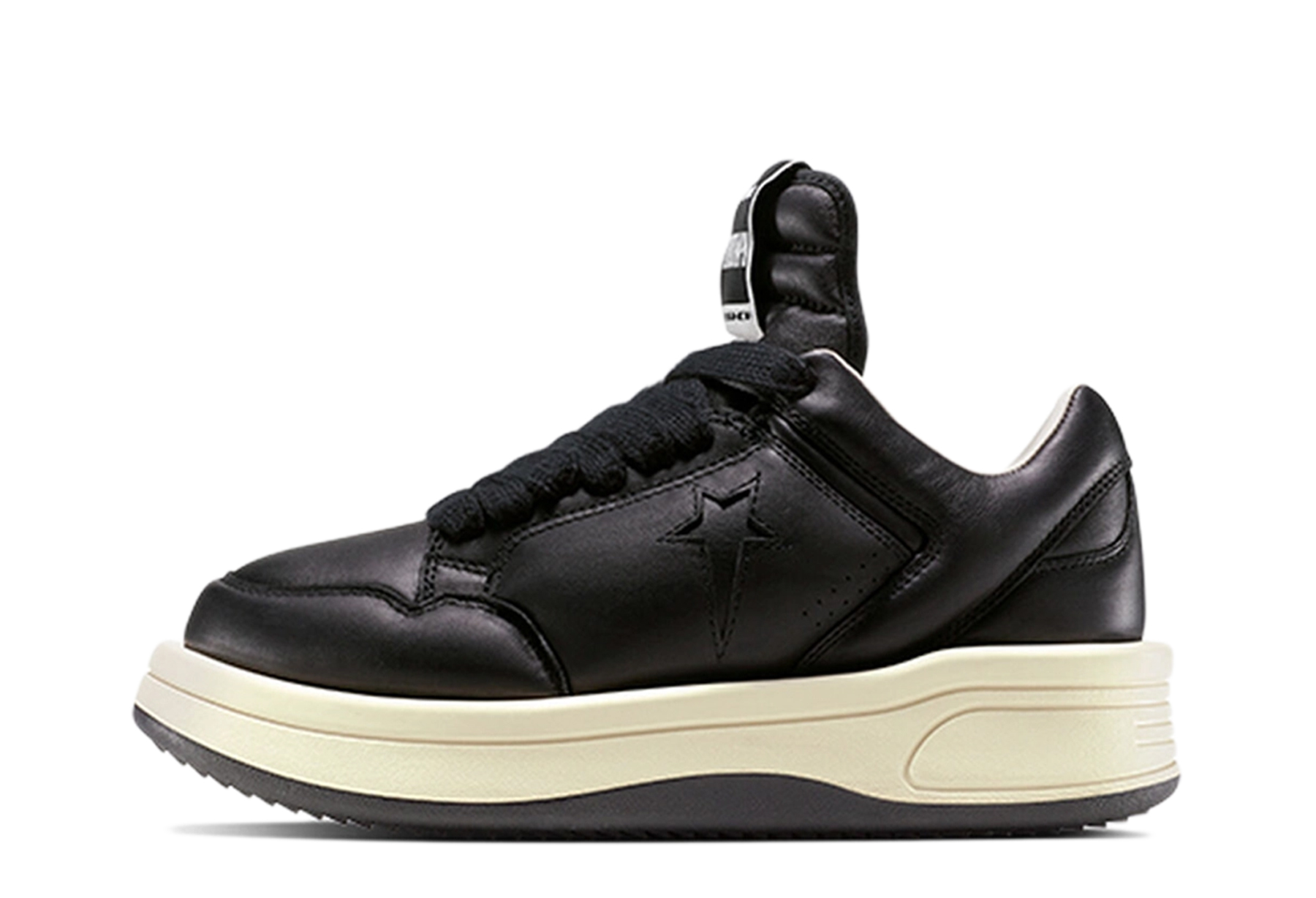 Converse x Rick Owens TURBOWPN 'Black' (2025) Black/Cloud White sneaker – authenticated on KLEKT