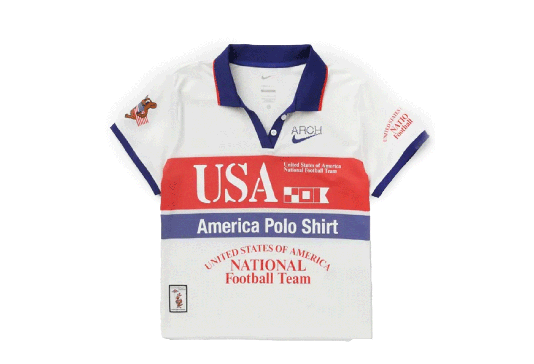 Nike x Virgil Abloh Archive x USA Women's Short-Sleeve Polo - World Cup Pack (2026) WHITE sneaker – authenticated on KLEKT