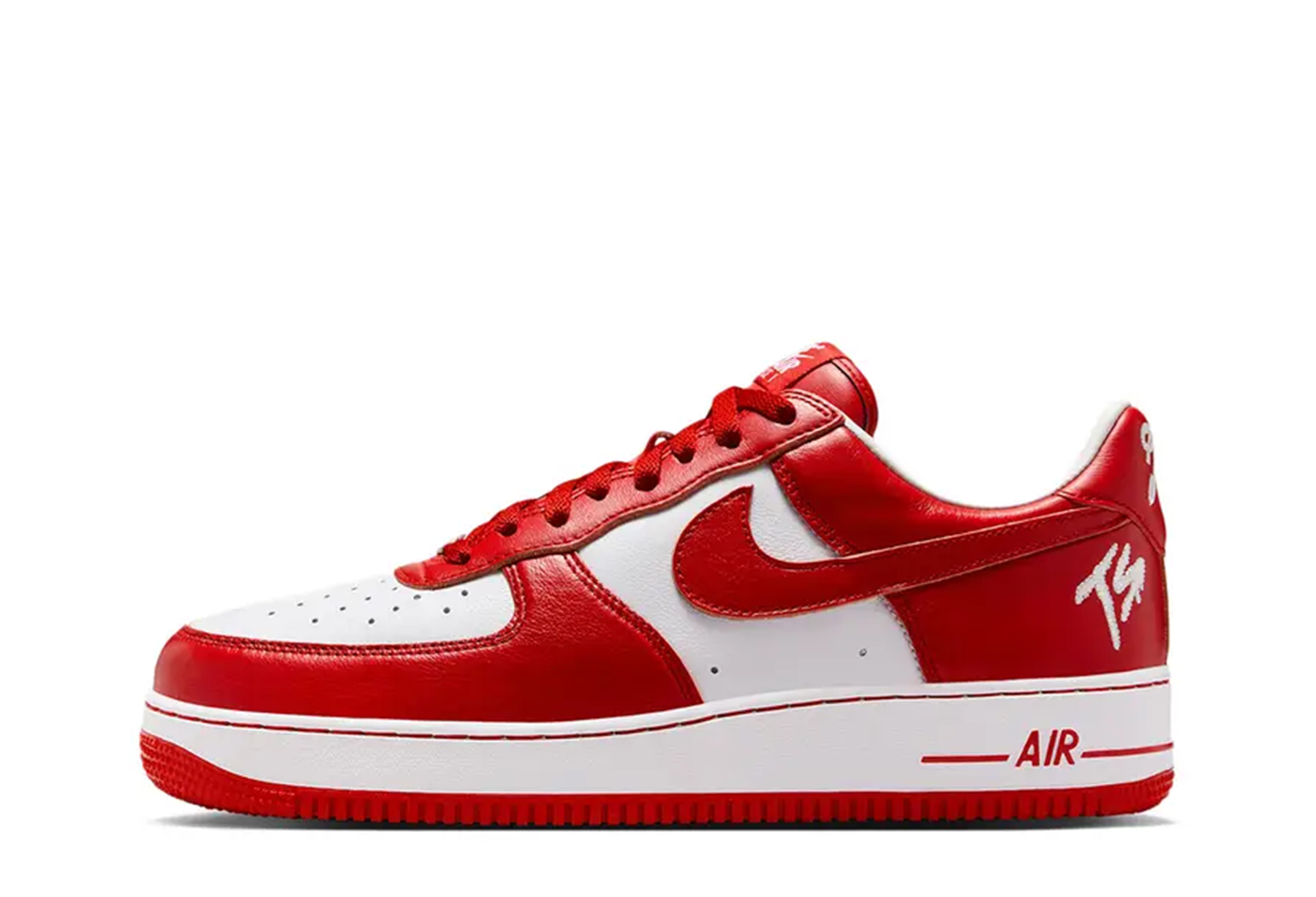Nike x Terror Squad Air Force 1 Low 'Red' (2025) RED sneaker – authenticated on KLEKT