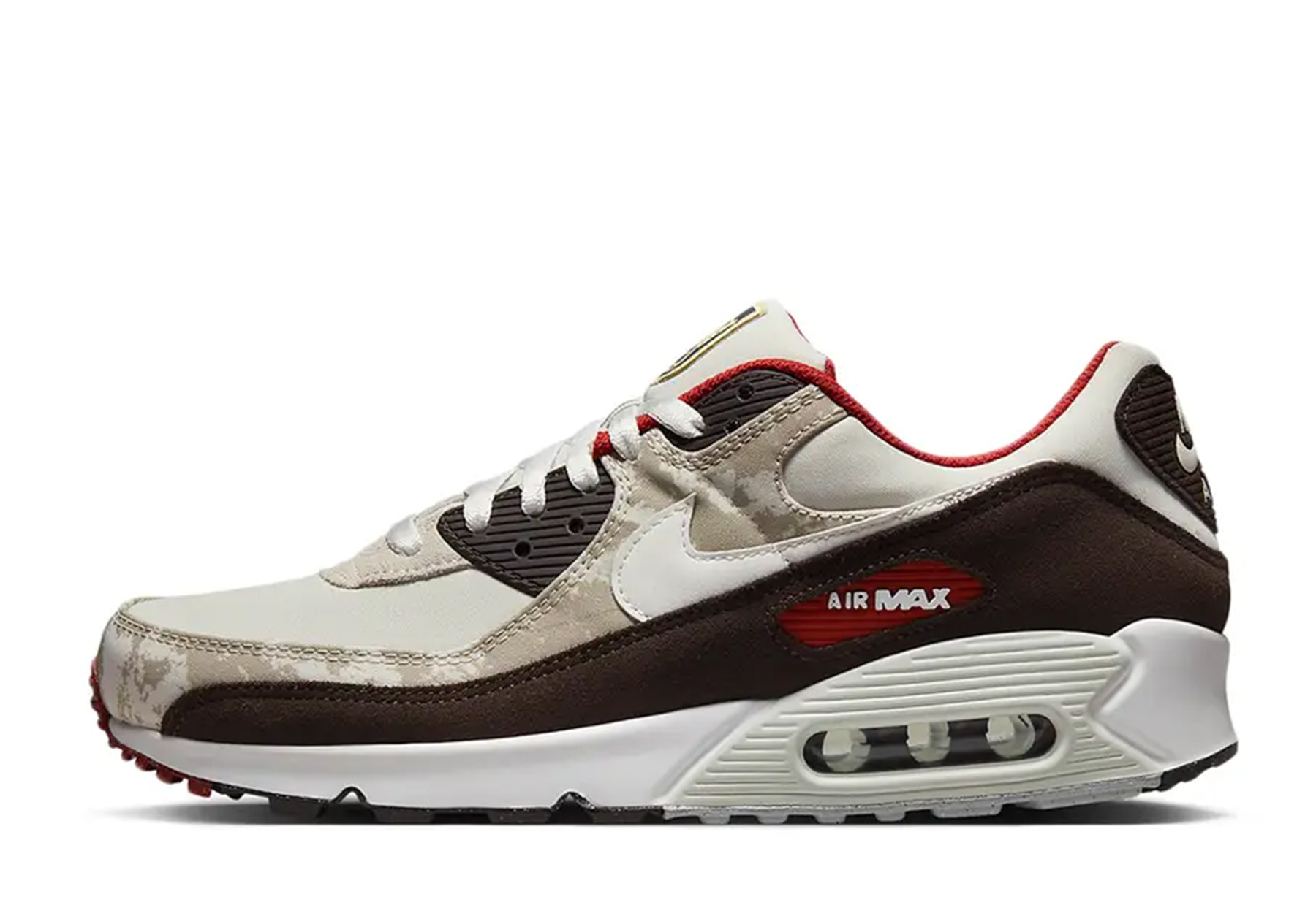 Nike Air Max 90 Social FC (2022) Light Bone/Summit White-Khaki sneaker – authenticated on KLEKT