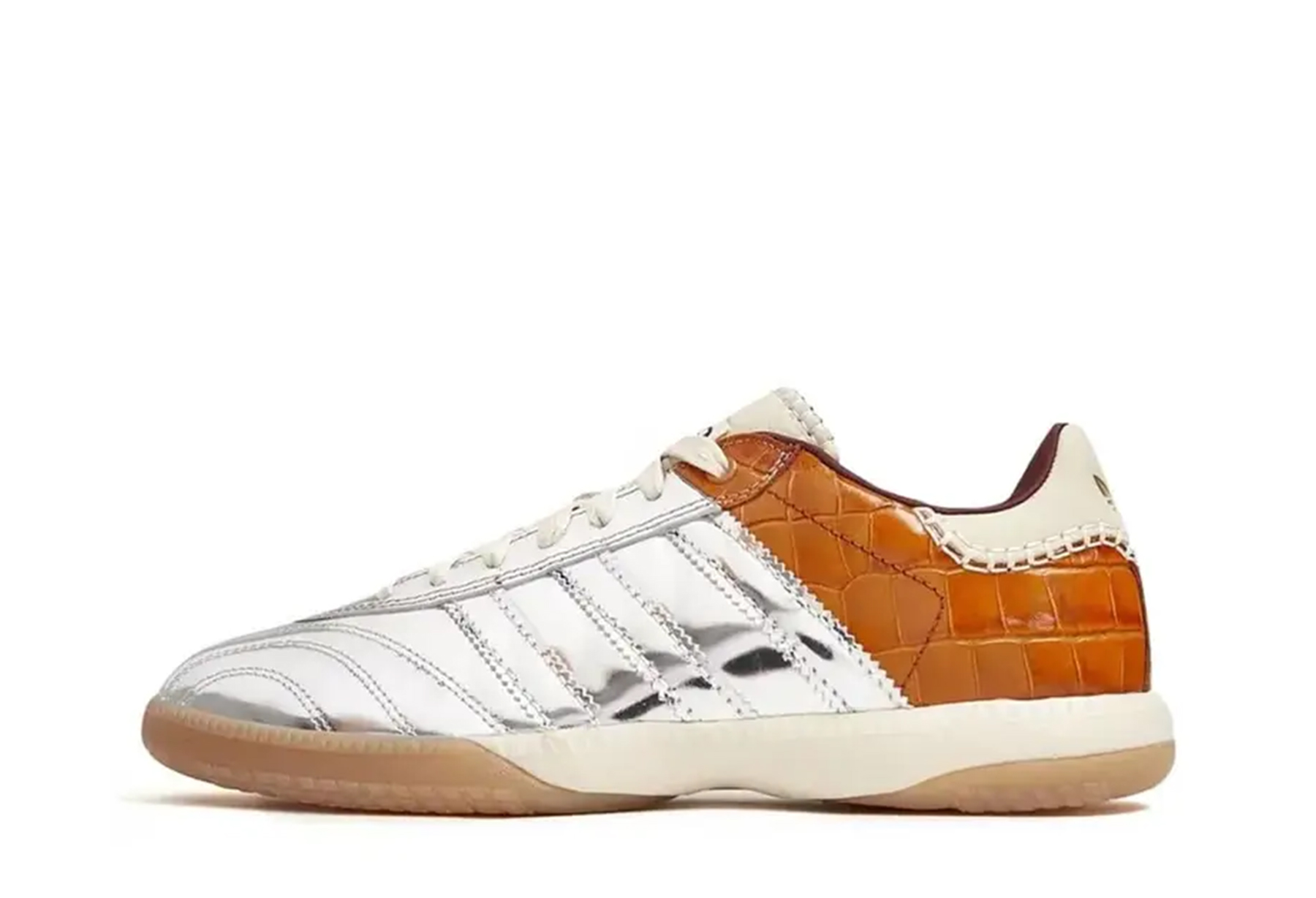 Adidas x Wales Bonner Samba MN 'Silver Metallic Easy Yellow' (2024) SILVER sneaker – authenticated on KLEKT