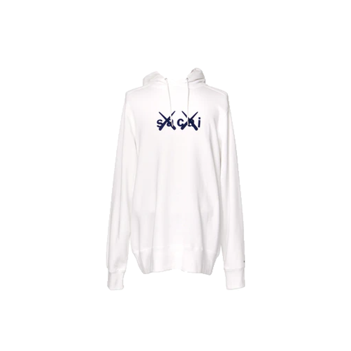 Kaws x Sacai Flock Print Sweatshirt White (FW21) WHITE sneaker – authenticated on KLEKT