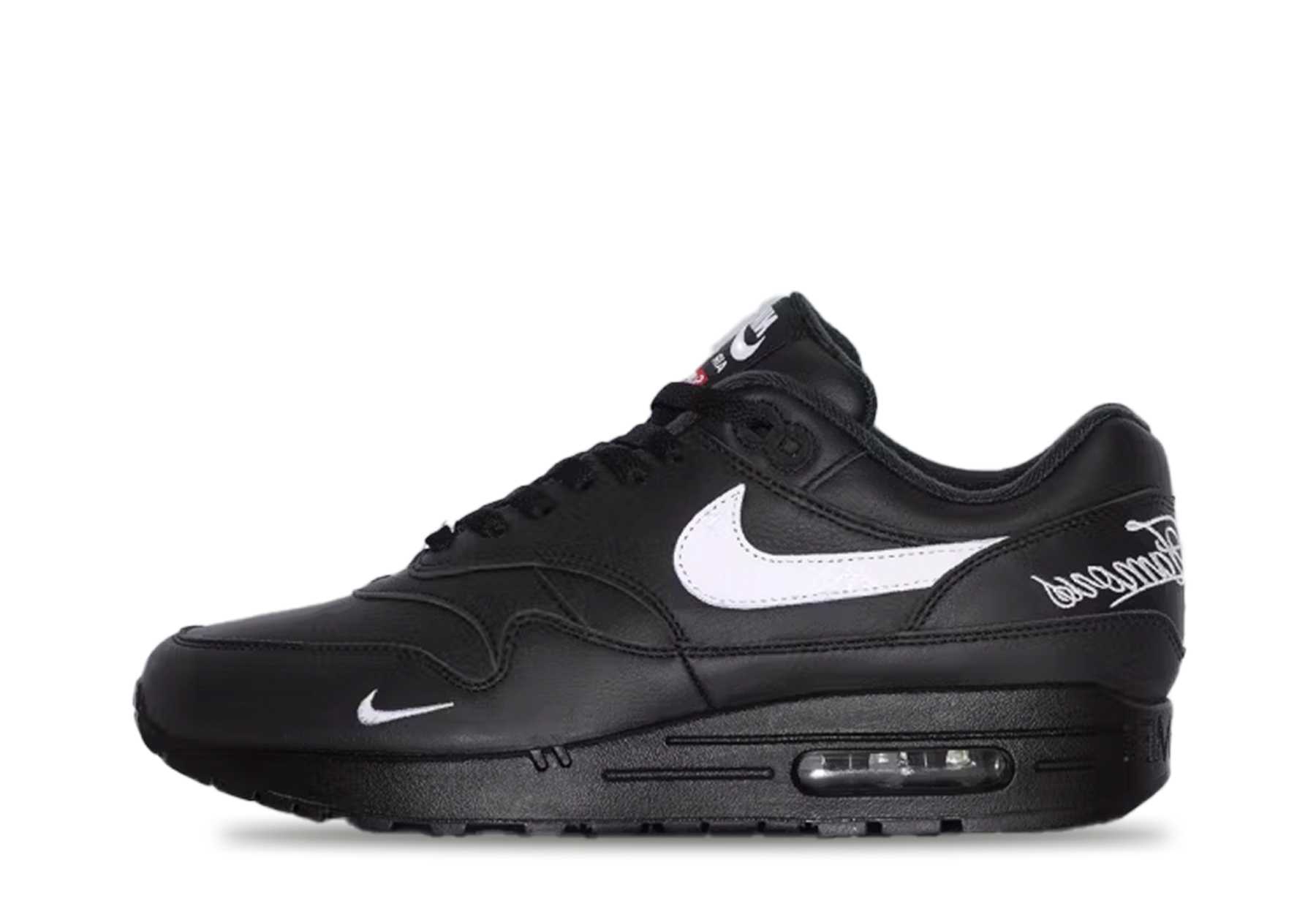 Supreme Nike x Supreme Air Max 1 87 'Black White' (2025) BLACK/WHITE sneaker – authenticated on KLEKT