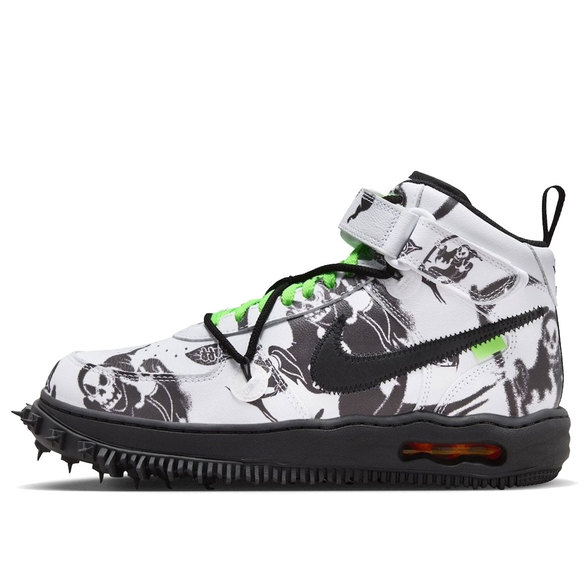 Nike x Off White Air Force 1 Mid 'Grim Reaper' (2023) sneaker – authenticated on KLEKT