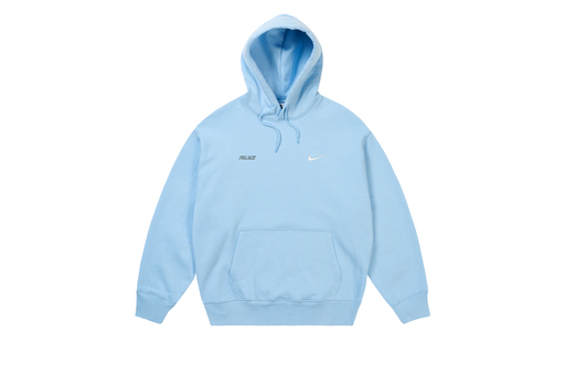 Palace x Nike Font Swoosh Hood 'Blue Sky' (SS26) – authenticated on KLEKT