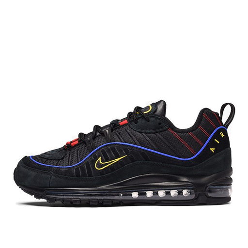 Nike Air Max 98 Black Amarillo University Red (2019)