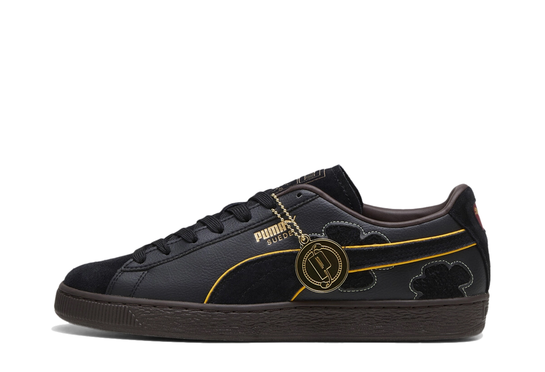 Puma x One Piece Suede 'Blackbeard' (2024) PUMA Black/Dark Chocolate sneaker – authenticated on KLEKT