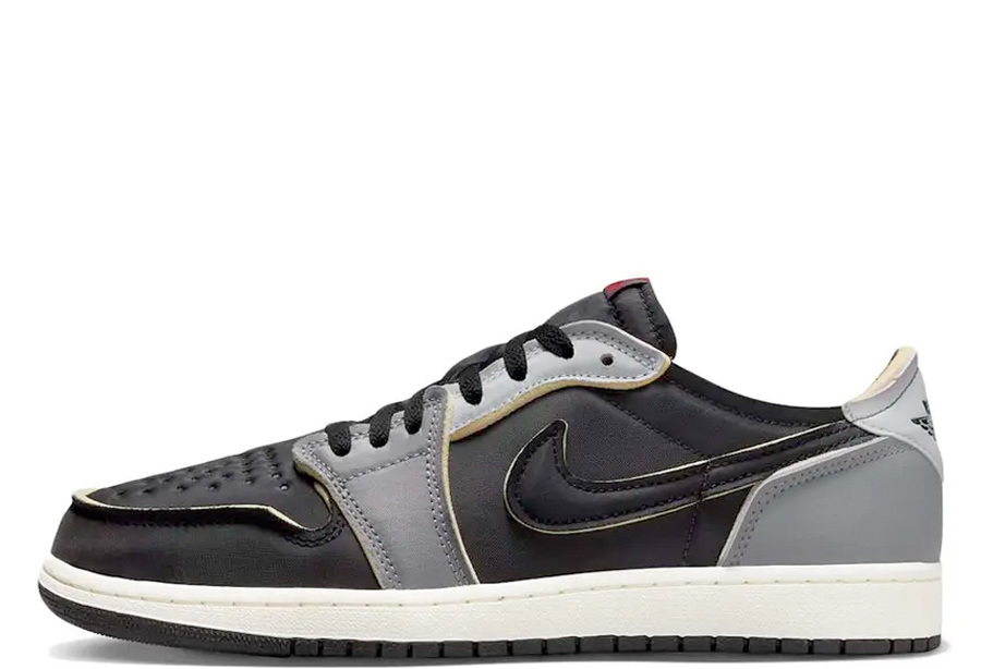 Air Jordan 1 Retro Low Ex Black Smoke Grey (2022) Black/Smoke grey sneaker – authenticated on KLEKT