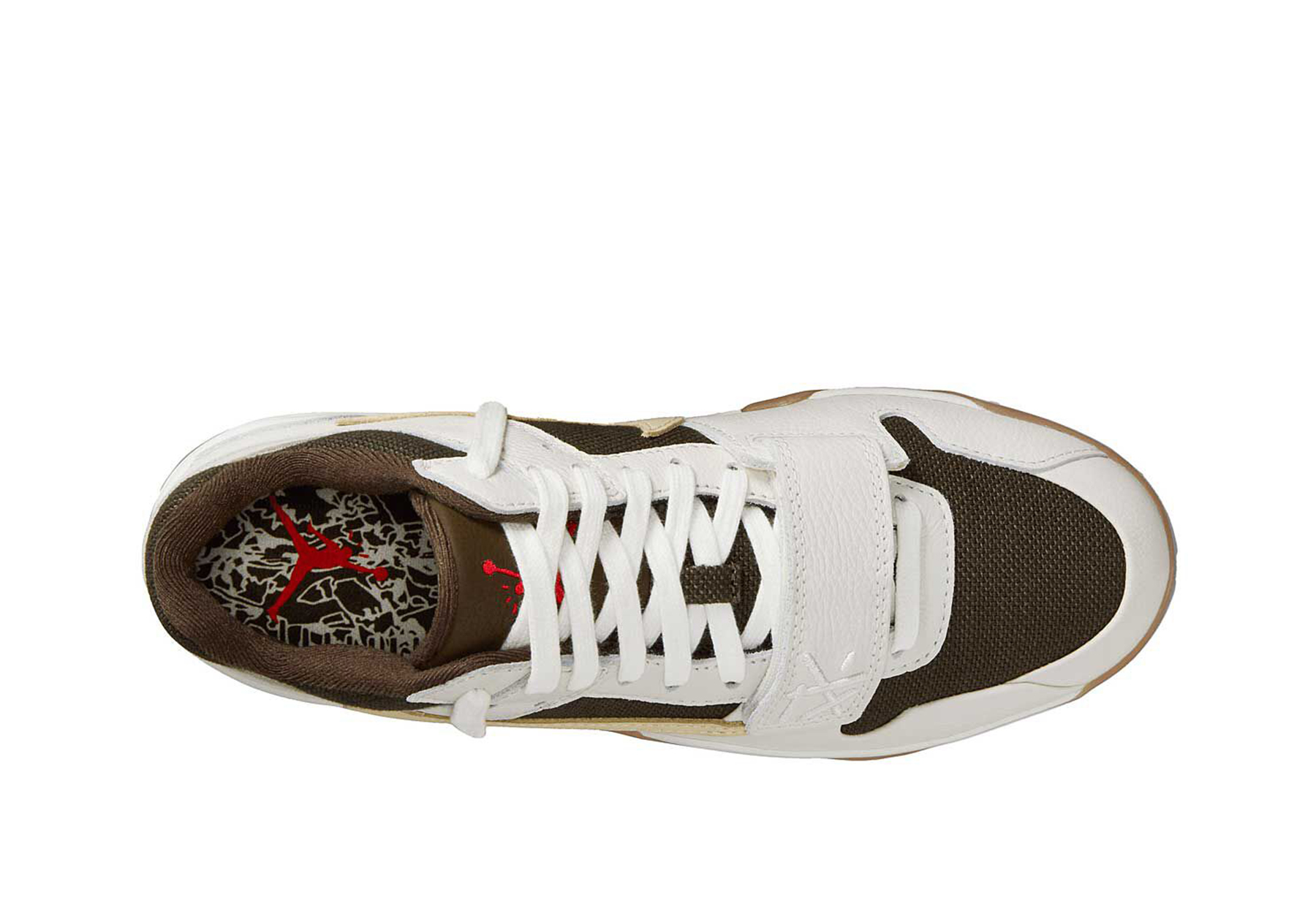 Air Jordan x Travis Scott Jumpman Jack TR 'Sail' (2024)  SAIL/MEDIUM OLIVE/MUSLIN/UNIVERSITY RED sneaker – authenticated on KLEKT