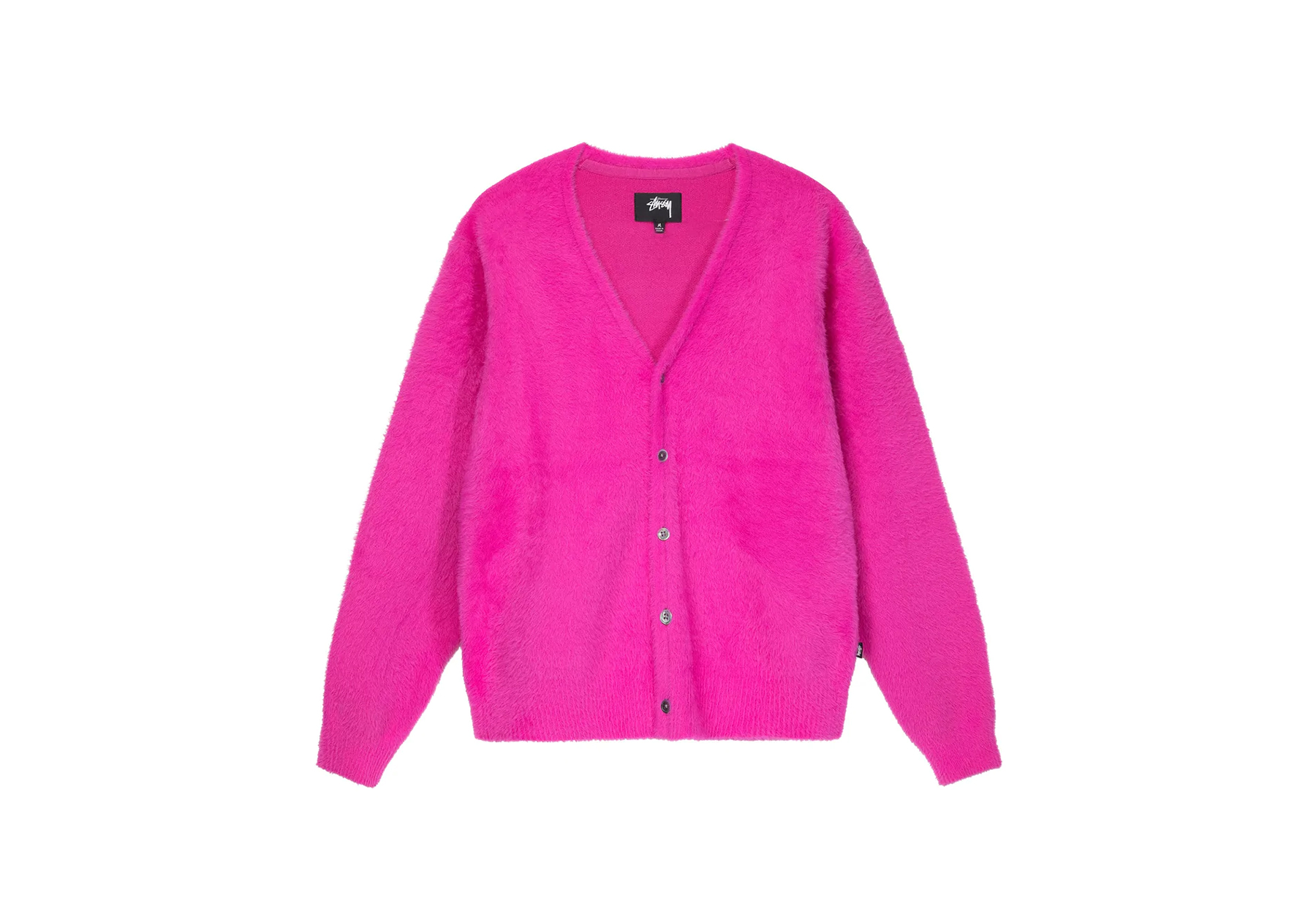 Stussy Shaggy Cardigan Fuchsia (FW22) FUCHSIA sneaker – authenticated on KLEKT
