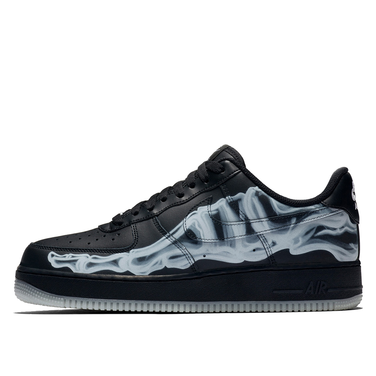 Nike Air Force AF 1 'Black Skeleton' (2019) sneaker – authenticated on KLEKT