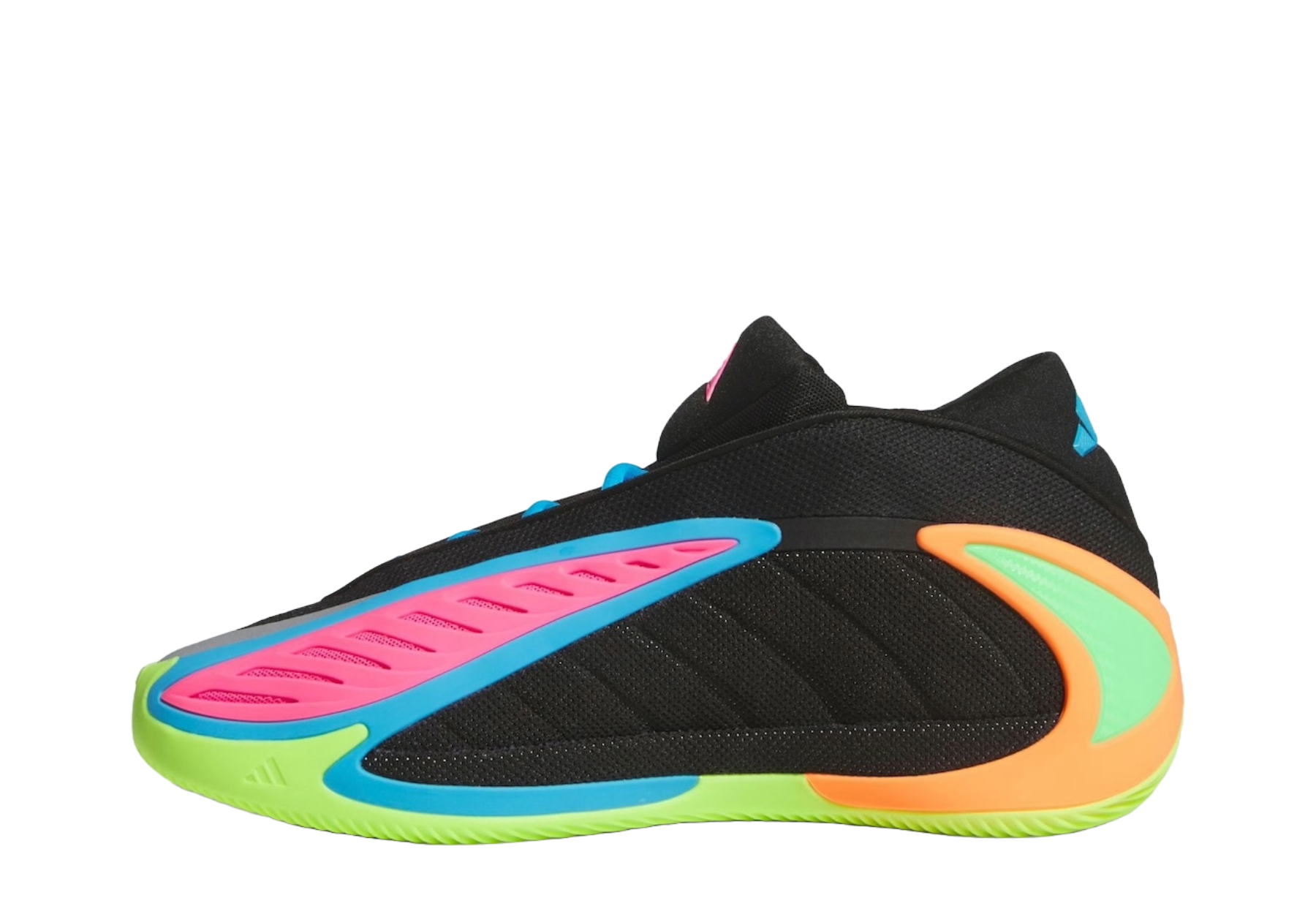 Adidas Anthony Edwards 2 (2026) Black/Multi-Color sneaker – authenticated on KLEKT