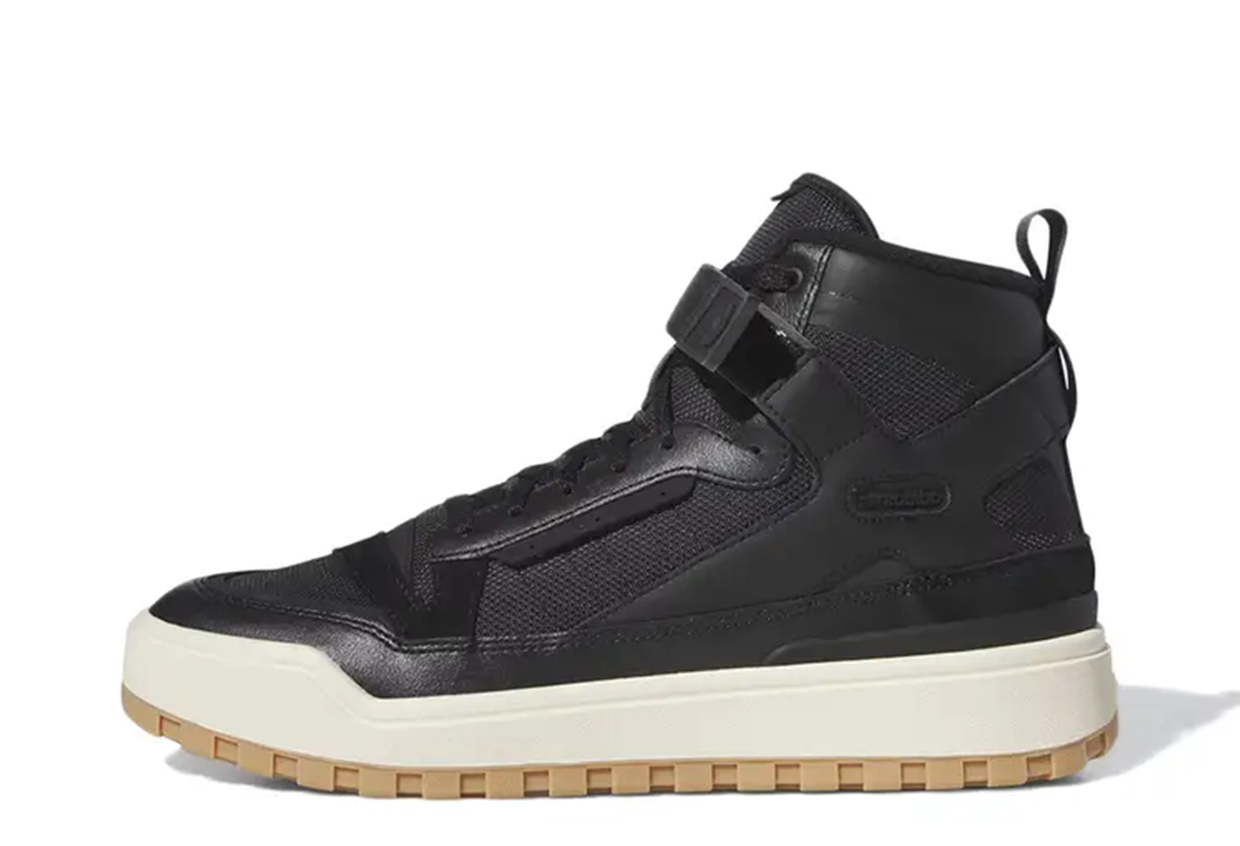 Adidas Forum Boot Black White Gum (2023) BLACK/WHITE/GUM sneaker – authenticated on KLEKT