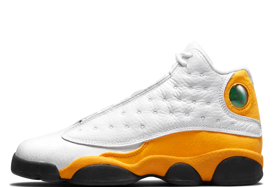 Air Jordan 13 Del Sol (2022) white/yellow/red/green sneaker – authenticated on KLEKT