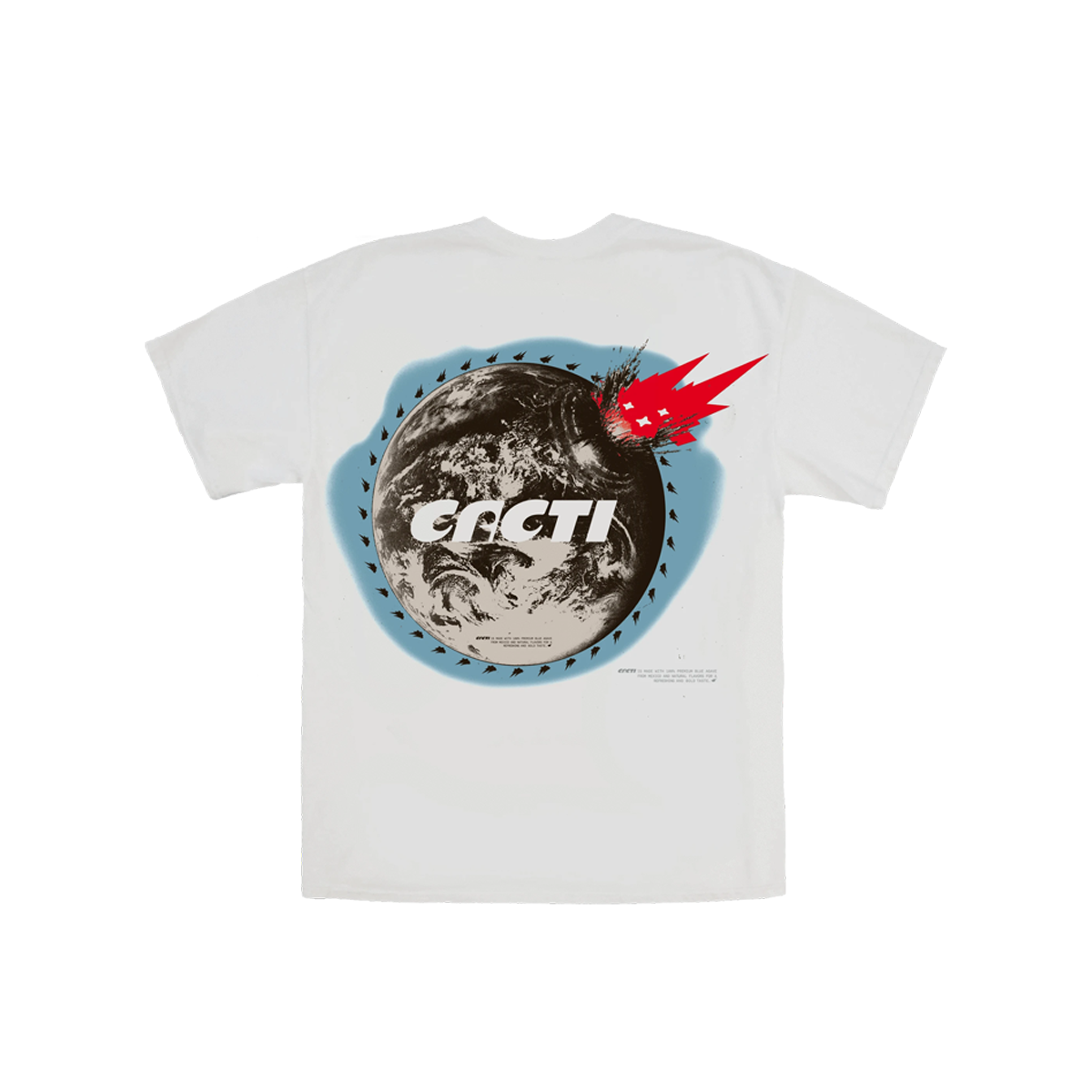Travis Scott Brace For Impact Tee White (SS21) photo 2