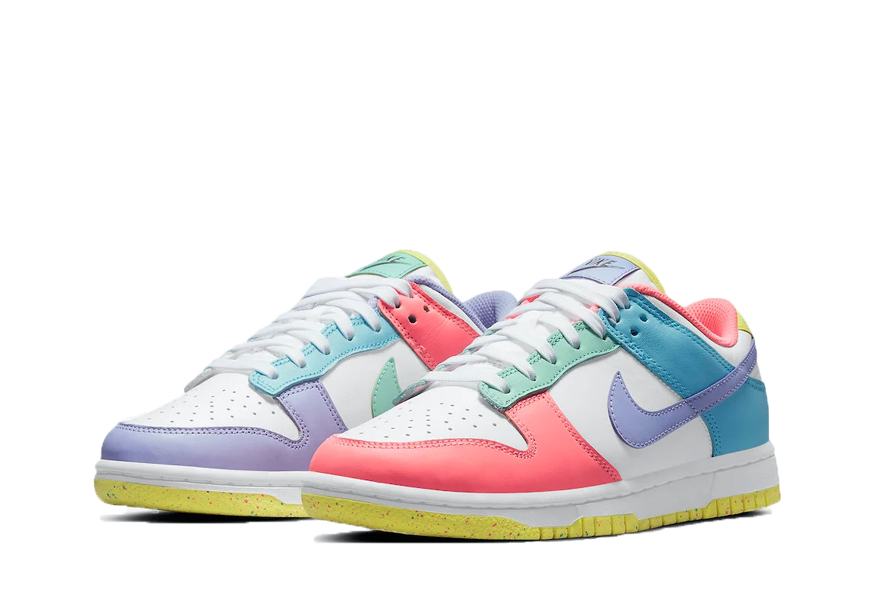 Nike Dunk Low WMNS 'Easter' (2021) LIGHT SOFT PINK/GHOST/LIME ICE/WHITE sneaker – authenticated on KLEKT