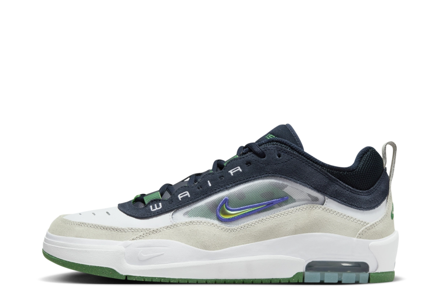 Nike SB Ishod 2 'Obsidian' (2023) White/Persian Violet/Obsidian/Pine Green sneaker – authenticated on KLEKT