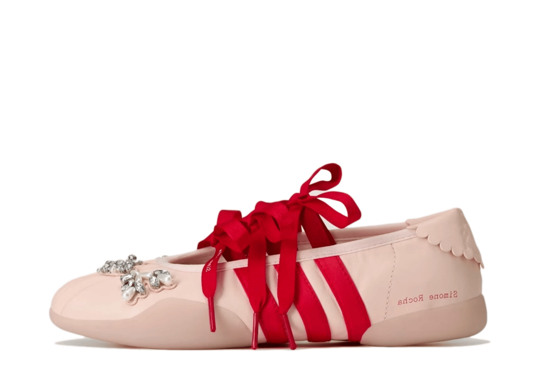 Adidas x Simone Rocha Taekwondo Ballerina WMNS 'Pink' (2026) PINK TINT/BETTER SCARLET sneaker – authenticated on KLEKT