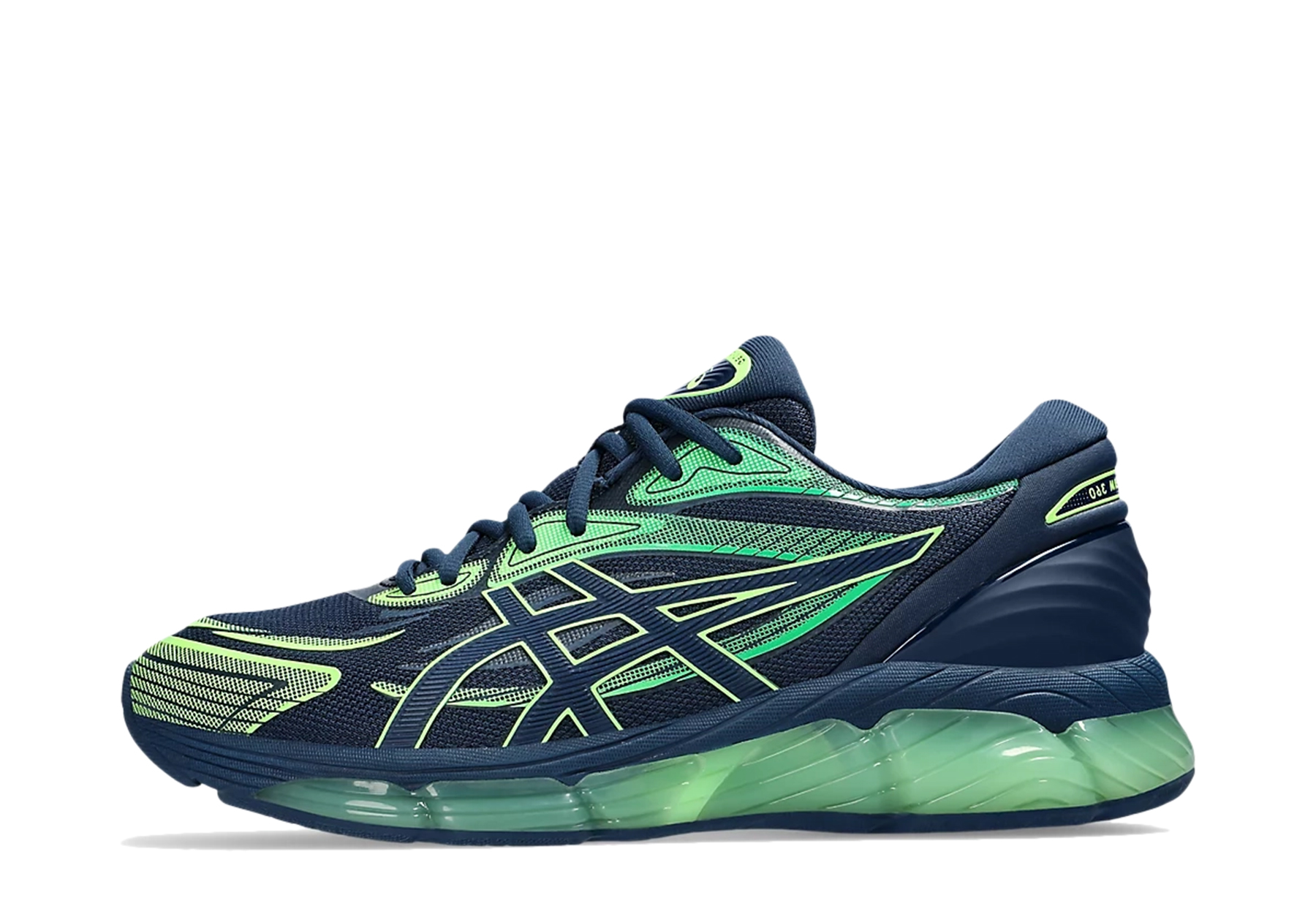 Asics Gel-Quantum 360 VIII 'Night Sky' (2024) Night Sky/Illuminate Green sneaker – authenticated on KLEKT