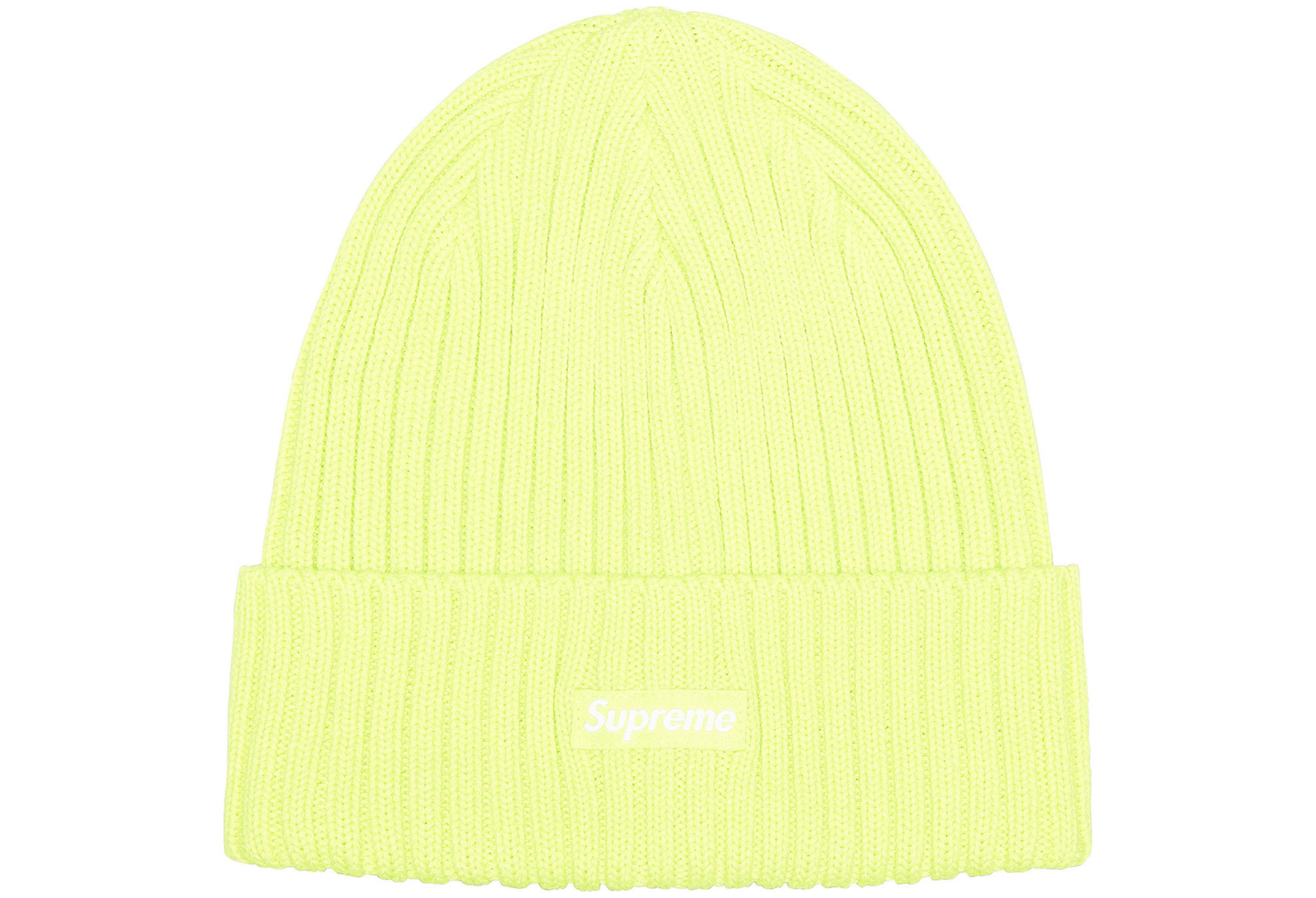 Supreme Overdid Beanie Light Lime (SS23) LIGHT LIME sneaker – authenticated on KLEKT