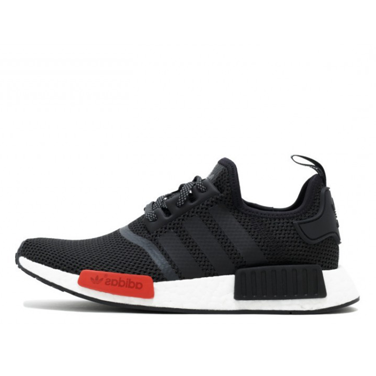 Adidas NMD R1 Footlocker Europe Exclusive Black White Red sneaker – authenticated on KLEKT
