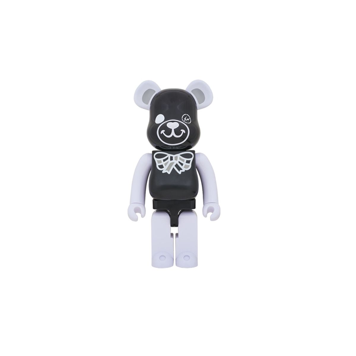 Bearbrick Freemasonry x Fragment Design 1000% (2017) Black / White sneaker – authenticated on KLEKT