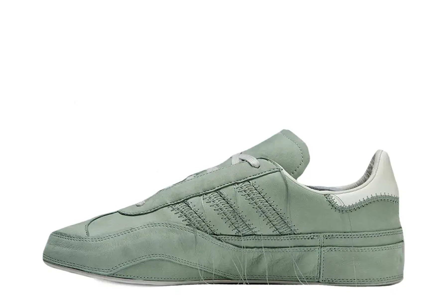 Adidas Y-3 Gazelle Silver Green (2023) SILVER GREEN sneaker – authenticated on KLEKT