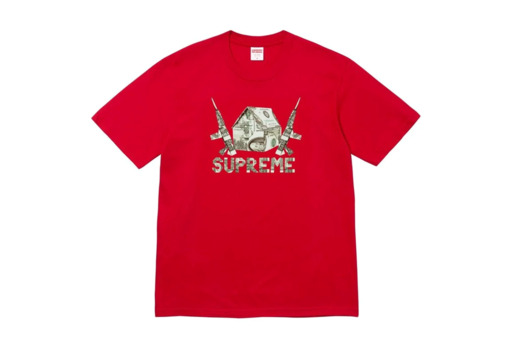 Supreme Origami Tee 'Red' (SS26) – authenticated on KLEKT