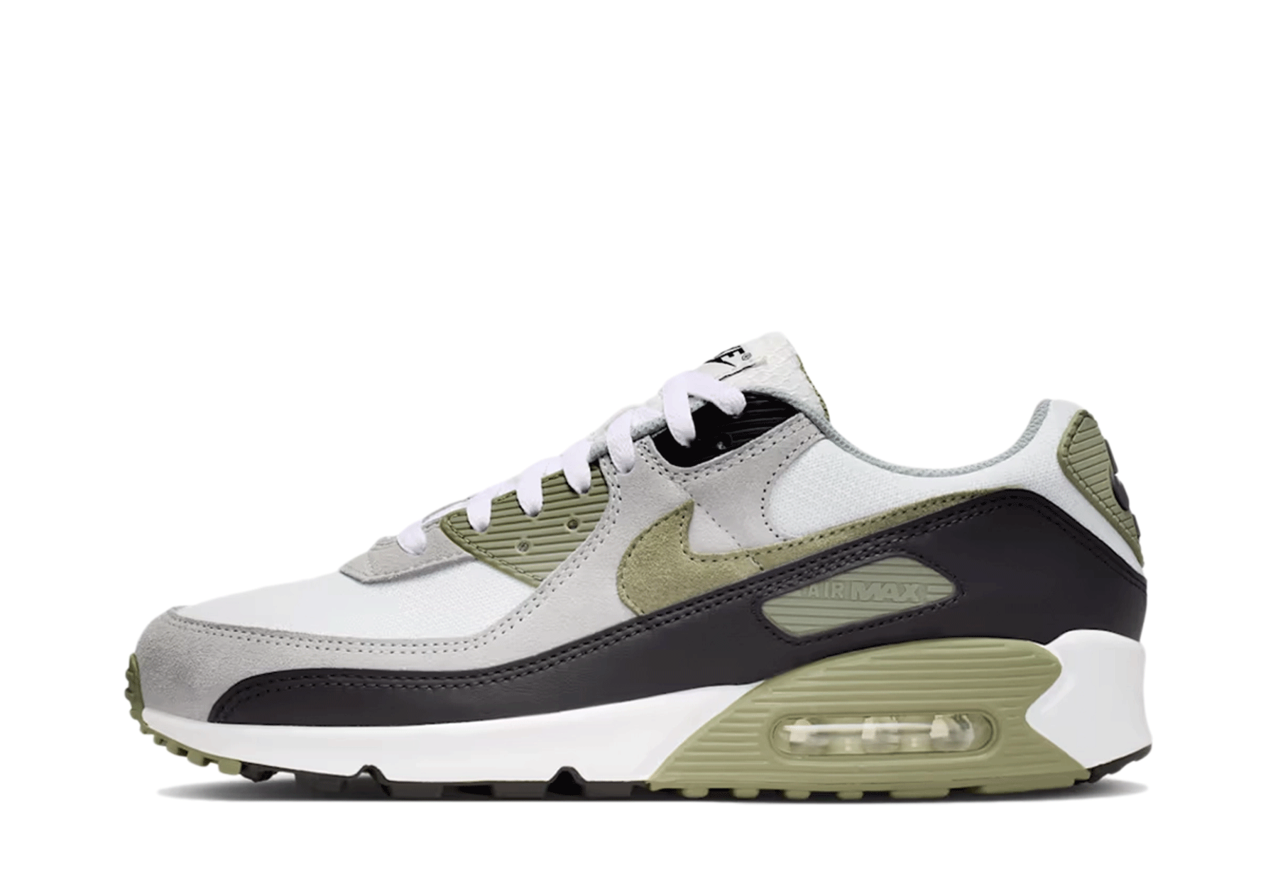 Nike Air Max 90 'Silver Sage' (2026) Summit White/Light Pumice/Zwart/Silver Sage sneaker – authenticated on KLEKT
