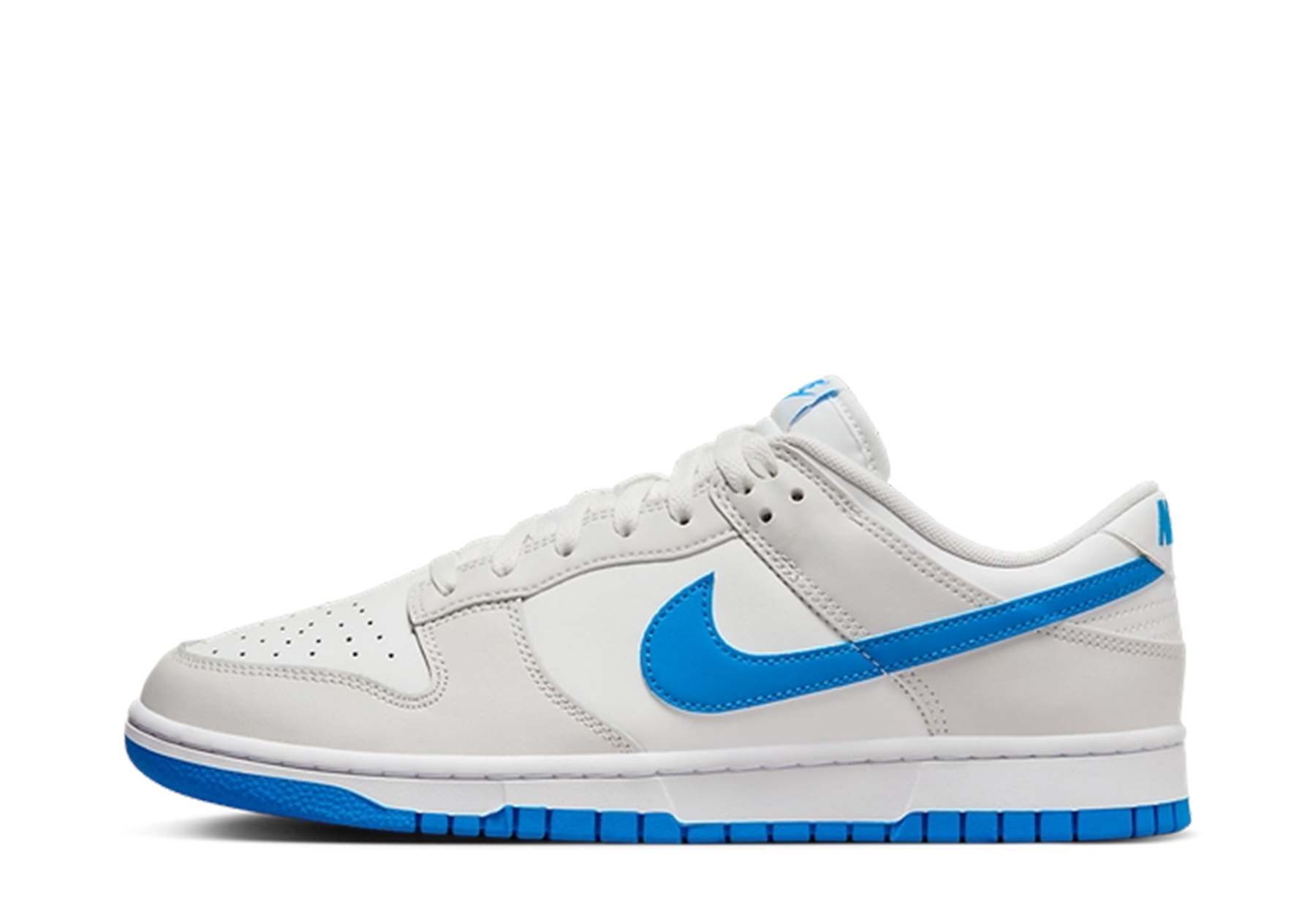 Nike Dunk Low Retro 'Photo Blue' (2024) Summit White/Photo Blue/Platinum Tint sneaker – authenticated on KLEKT