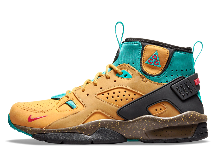 Nike ACG Air Mowabb Twine (2021) TWINE/FUSIN RED/CLUB GOLD/TEAL CHARGE sneaker – authenticated on KLEKT