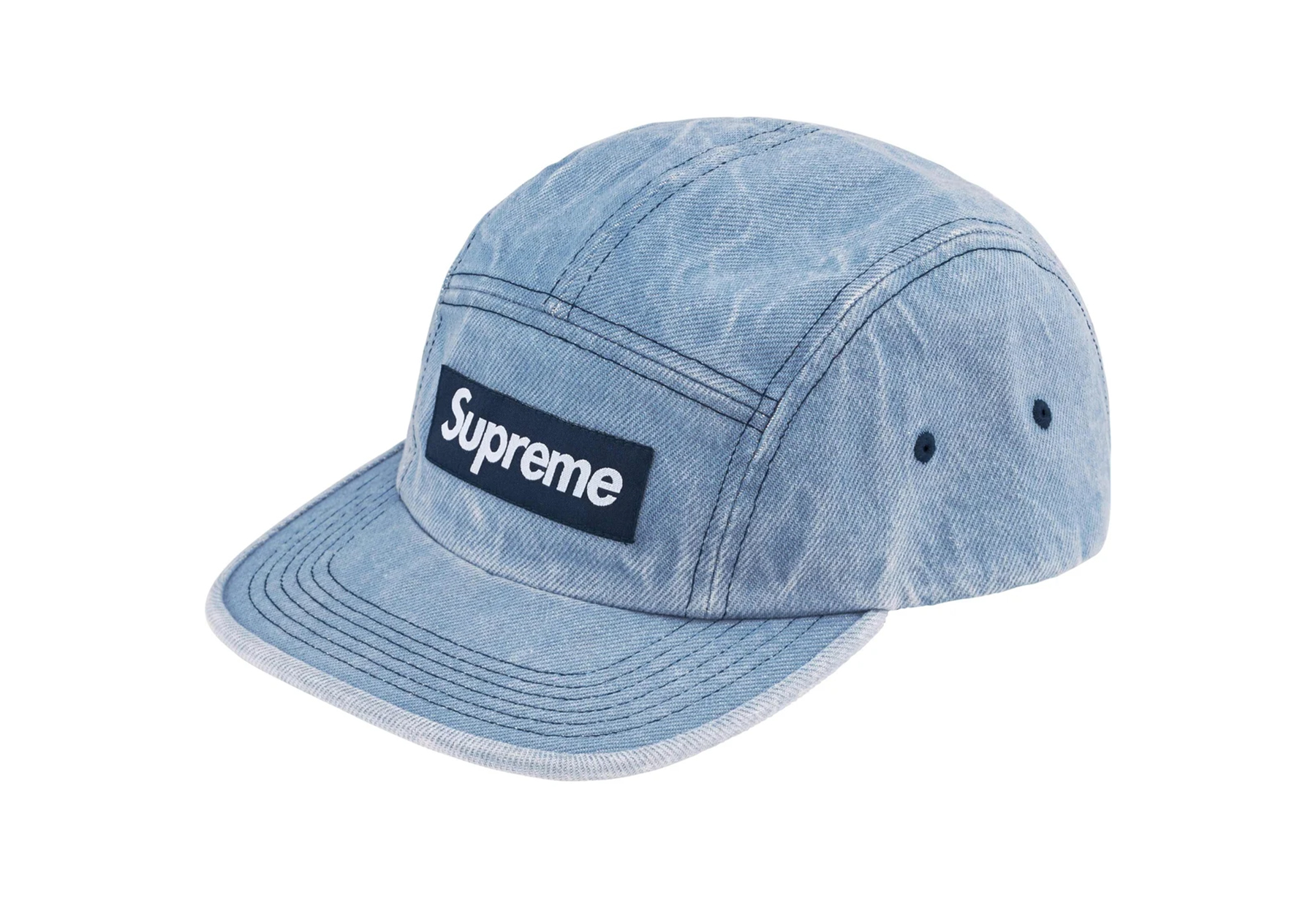 Supreme Washed Chino Twill Camp Cap 'Leopard' (FW24) | Supreme | KLEKT
