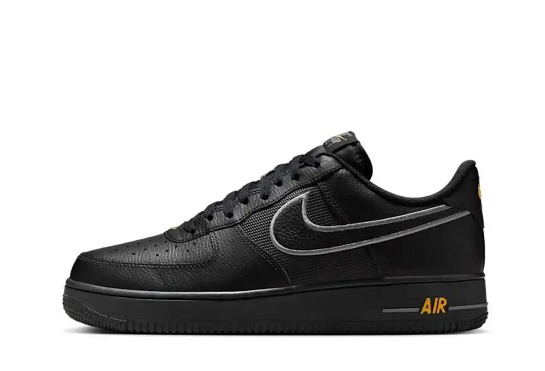 Nike Air Force 1 Low 'Black Laser Orange' (2025) BLACK sneaker – authenticated on KLEKT