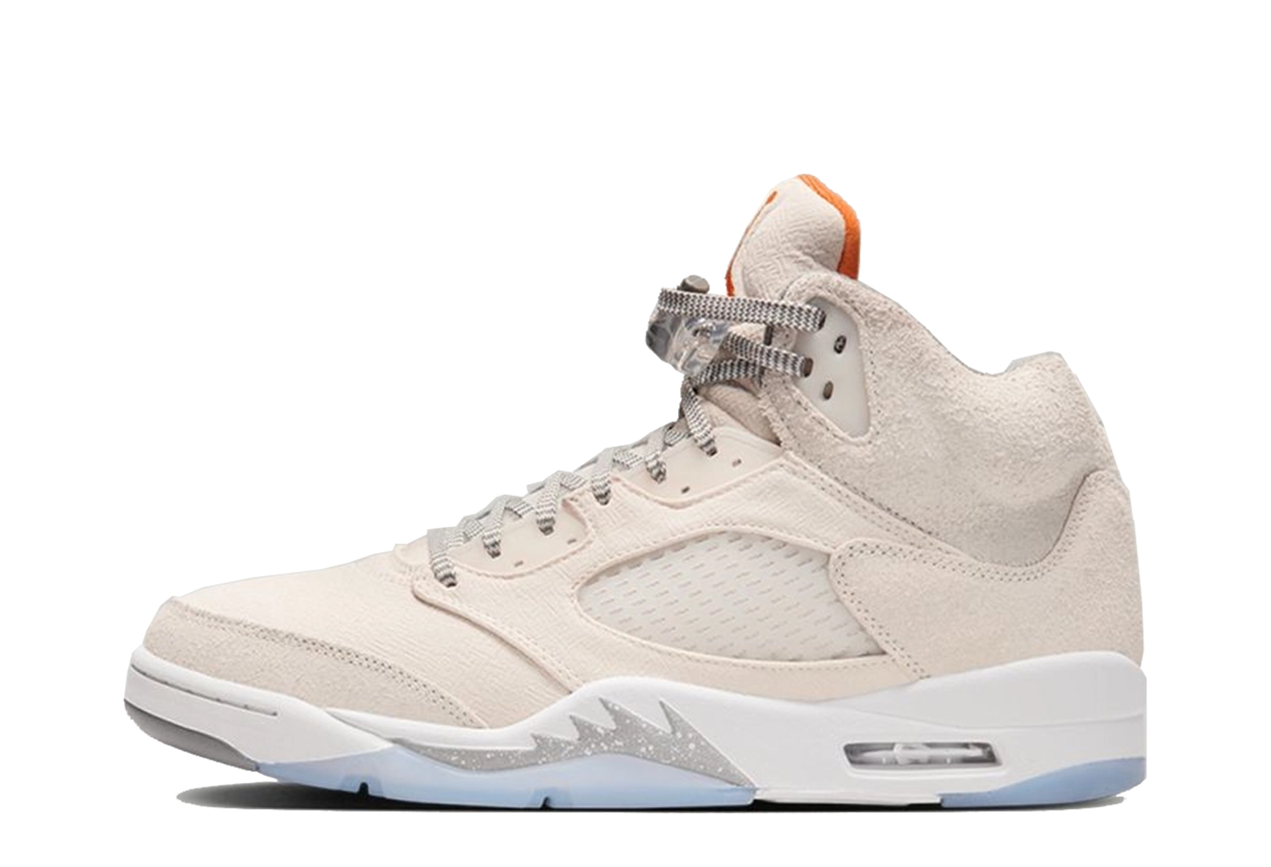 Air Jordan 5 'Craft' (2023) Light Orewood Brown/Safety Orange/Flat Pewter/Sail sneaker – authenticated on KLEKT