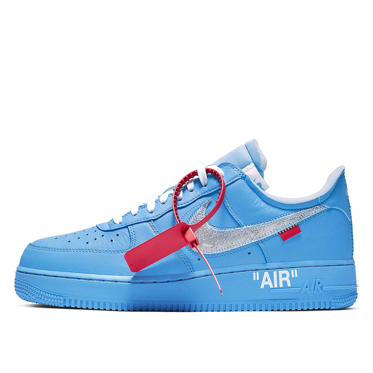 Nike x Off-White Air Force 1 Low MCA University Blue (2019) sneaker – authenticated on KLEKT