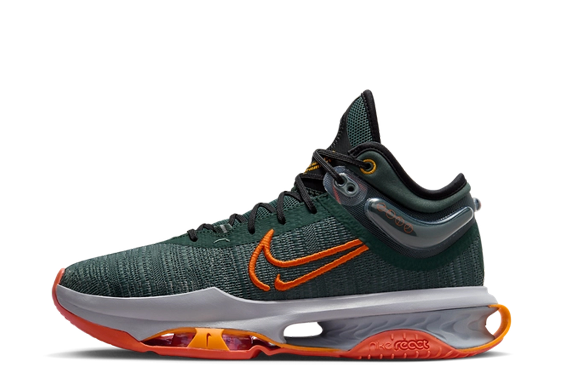 Nike Air Zoom GT Jump 2 'Nike University' (2024) Vintage Green/Safety Orange/Black sneaker – authenticated on KLEKT